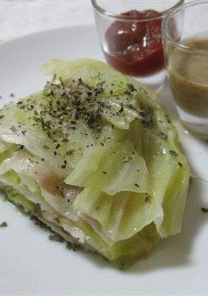 キャベツと豚肉のミルフィーユ-レシピのメイン写真