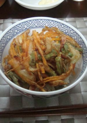 野菜がおいしい！！かき揚げ丼-レシピのメイン写真