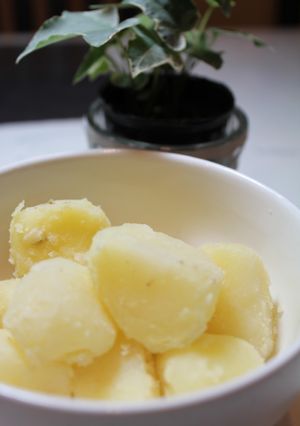 付け合わせに☆簡単～だし粉吹き芋-レシピのメイン写真