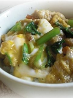 10分でごはん♪なんかとじ丼-レシピのメイン写真