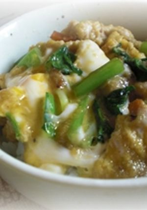 10分でごはん♪なんかとじ丼-レシピのメイン写真