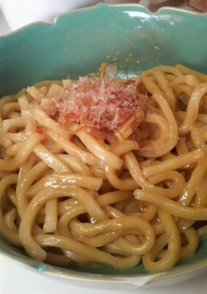 スイートチリソースの甘辛照りマヨうどん♪-レシピのメイン写真