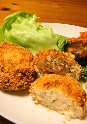 むね肉の★クリーミ～メンチカツ-レシピのメイン写真