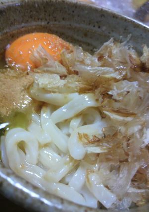 釜たまうどん＠簡単に済ませたいとき-レシピのメイン写真
