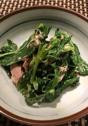 明日葉マヨ和え-レシピのメイン写真