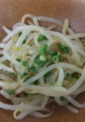 安くて美味しい♪スピードごまもやし-レシピのメイン写真