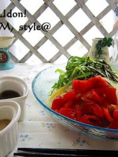 冷製サラダうどん-レシピのメイン写真