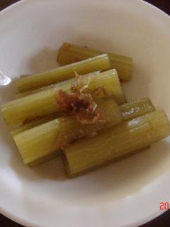 ふき土佐煮(おかか煮)-レシピのメイン写真