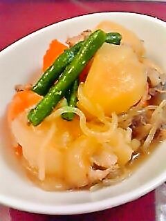 炊飯器で手間ナシ☆簡単肉じゃが!-レシピのメイン写真