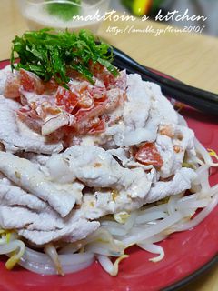 トマトごまダレで★さっぱり豚しゃぶ-レシピのメイン写真