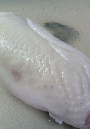 鶏ムネ肉をゆでて「鶏はむ」-レシピのメイン写真