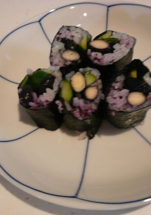 黒豆ゆかり巻-レシピのメイン写真