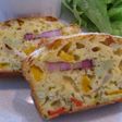 色々野菜のケークサレ