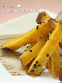 お弁当おかず☆スティック大学芋-レシピのメイン写真