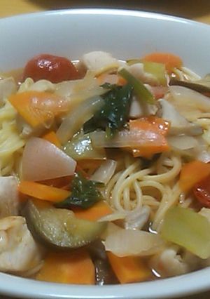 さっぱりトマトのスープパスタ★-レシピのメイン写真