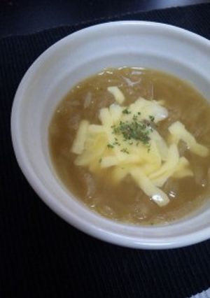 お家で簡単☆オニオンスープ-レシピのメイン写真