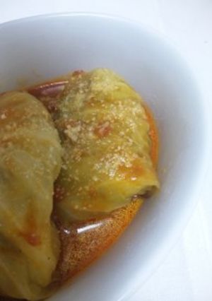 モチっとロールキャベツ-レシピのメイン写真