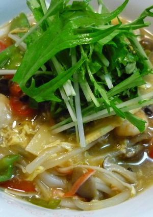 さっぱりすっきり！黒酢スーラーうどん-レシピのメイン写真