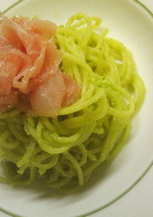 ♡簡単！アボカドのわさびオイルパスタ♡　-レシピのメイン写真