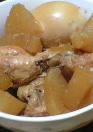 大根と鶏手羽元のｺﾄｺﾄ煮-レシピのメイン写真