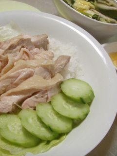 海南鶏飯【シンガポール風チキンライス】-レシピのメイン写真