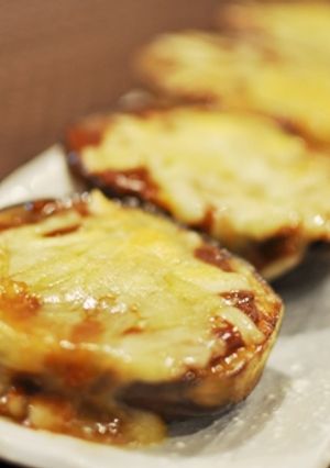 丸茄子の味噌マヨチーズグラタン-レシピのメイン写真