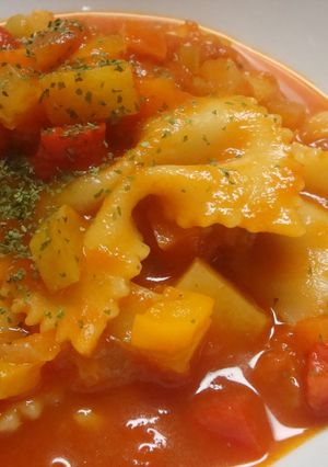 隠し味が決め手！残り野菜のミネストローネ-レシピのメイン写真