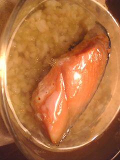 塩鮭と昆布茶のお茶漬け-レシピのメイン写真