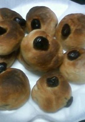 ★炊飯器で作る黒豆パン☆卵・牛乳不使用！-レシピのメイン写真
