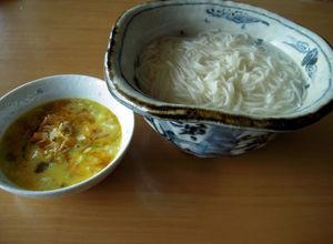 生卵だけで美味★うーめん(温麺)の食べ方-レシピのメイン写真