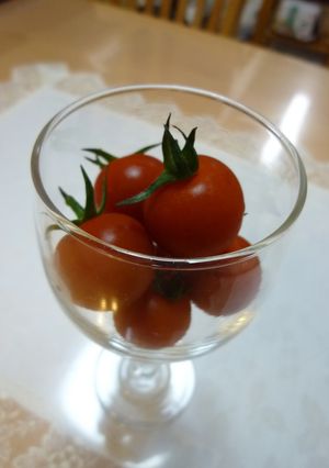 夏に❤プチトマト冷凍しちゃいました♪♫-レシピのメイン写真