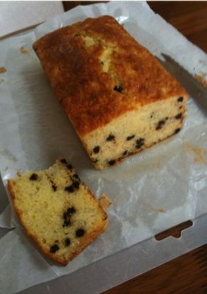 チョコバナナパウンドケーキ-レシピのメイン写真