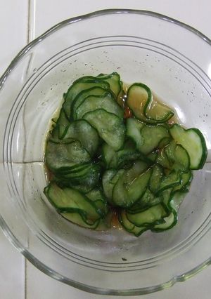♪弁当女子♪　きゅうりの酢の物-レシピのメイン写真