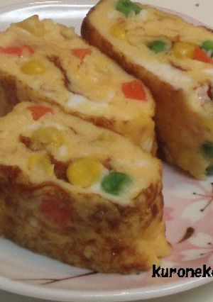 ﾐｯｸｽﾍﾞｼﾞin卵焼き♫♬-レシピのメイン写真