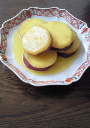 さわやか！さつまいものオレンジジュース煮-レシピのメイン写真