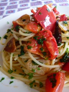 完熟トマトのパスタ-レシピのメイン写真