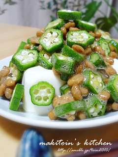 オクラ納豆のっけ冷奴-レシピのメイン写真