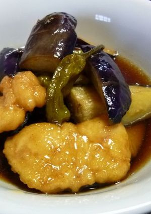 なすと鶏肉の南蛮煮-レシピのメイン写真