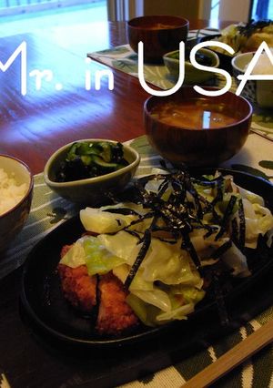 とんかつ茶づけ-レシピのメイン写真