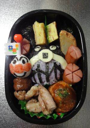 バイキンマン＆アンパンマンのキャラ弁☆-レシピのメイン写真