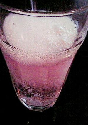 サイダー+紫蘇梅酢◇和風すっきりサイダー-レシピのメイン写真