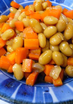 五目豆風大豆の煮物☆-レシピのメイン写真