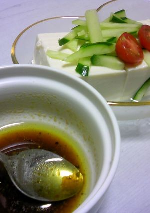 簡単！朝食冷奴-レシピのメイン写真