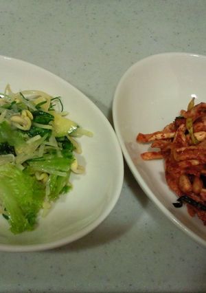 おかひじきと豆もやしのナムル-レシピのメイン写真