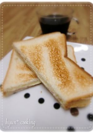 ハムチーズトースト-レシピのメイン写真