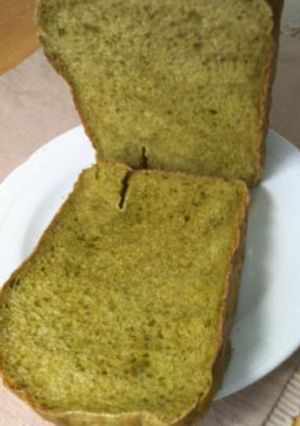 簡単抹茶食パン・ＨＢ使用-レシピのメイン写真