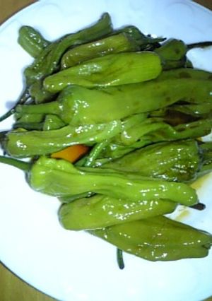 お手軽ししとうの炒めもの♪-レシピのメイン写真