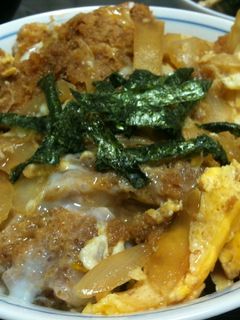 残ったトンカツで簡単◆甘めのカツ丼-レシピのメイン写真