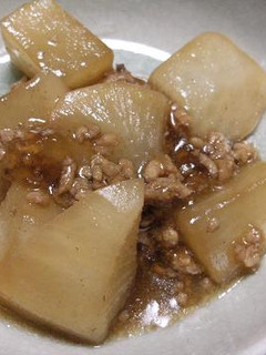 大根のそぼろ煮-レシピのメイン写真
