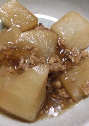 大根のそぼろ煮-レシピのメイン写真